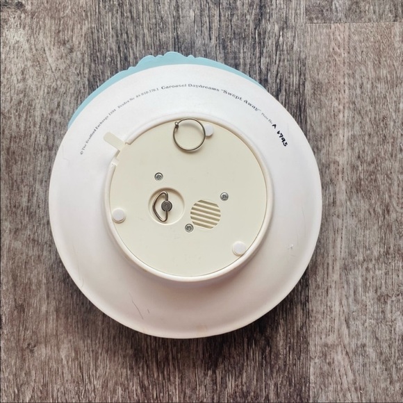 Music box Bradford exchange Carousel Daydream horse slept away 1984 vintage - Picture 7 of 7